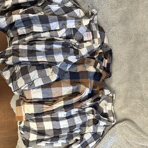 Boys Plaid Flannel Shirt